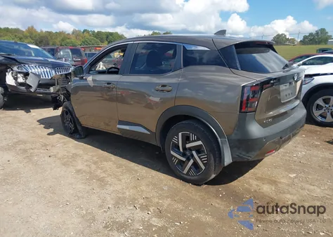 2025 Nissan Kicks Sv Fwd from USA, damaged, VIN 3N8AP6CA4SL357697